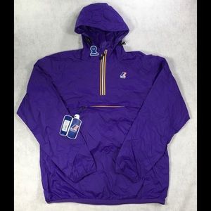 K-Way LE VRAI 3.0 LEON Windbreaker Jacket size L